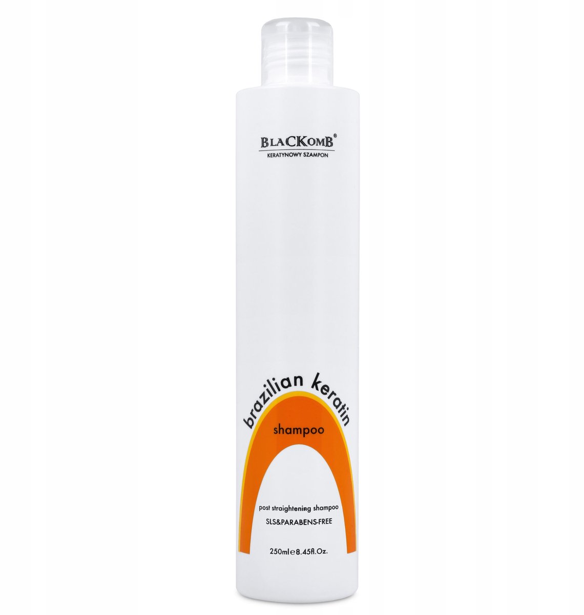 Blackomb shampoo na keratine haarbehandeling - zonder sls - 250ml