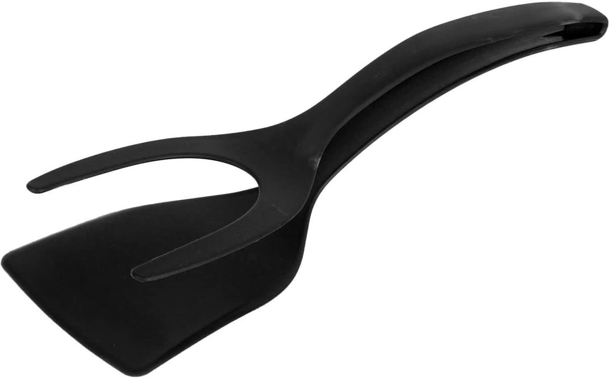 Eierspatel - Keukengereedschap - Bakken Braden - Hittebestendig - 88 Gram - Zwart