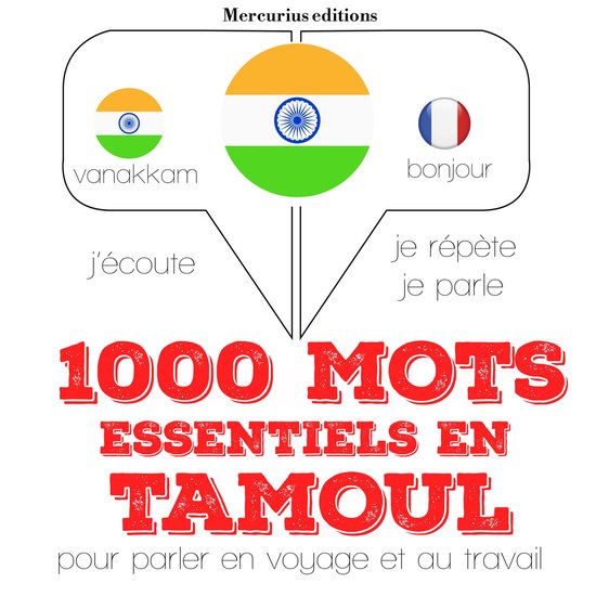 1000 mots essentiels en tamoul - cover