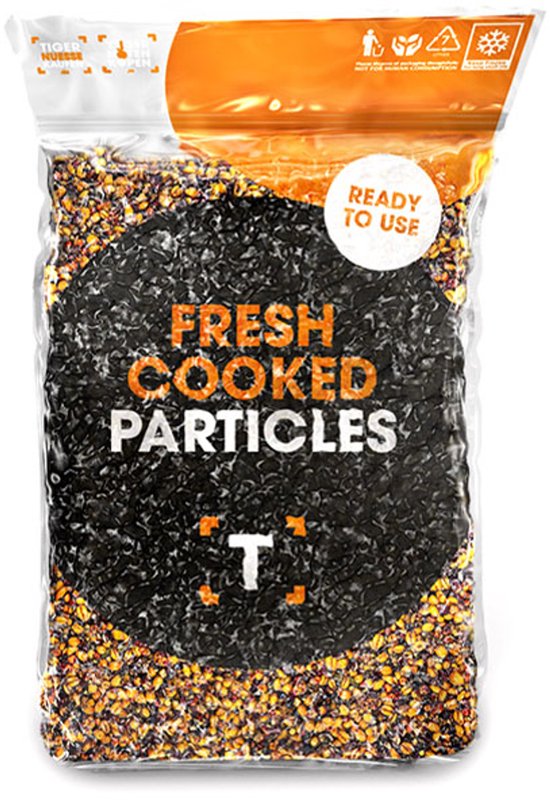 Golden Partikel Mix kant en klaar 5KG - Karpervissen - Partikels - Karper Aas - Karper Vissen - Karper Voer - Karper van Merkloos — afbeelding 2