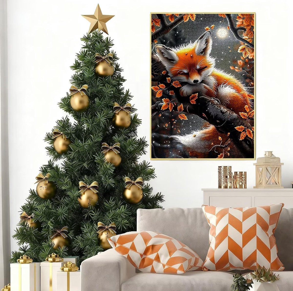 Houten Puzzel - Dieren Puzzel - Ontspanning Thuis - Grote Afmeting - 122 x 81 cm