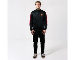 FC Barcelona Trainingspak Heren 2025/2026 - Maat S t/m XXL - Voetbalkleding - Zwart - Volwassenen - Trainingspakken - FC Barcelona Fanshop