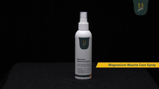 U-Sport Magnesium Muscle Care Spray - 200 ml - Tegen Spierkramp & Vermoeidheid - Puur Zechstein™ Magnesium