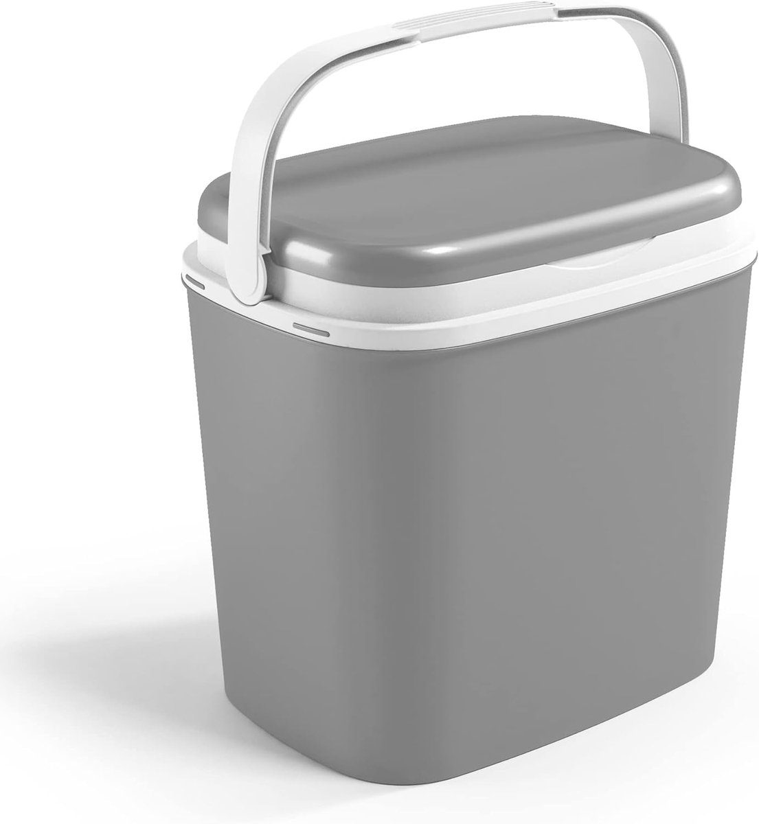 Grote Koelbox - Reis Koeler - Picknick en Camping - Lekvrij Ontwerp - 27 Liter Capaciteit - Grijs