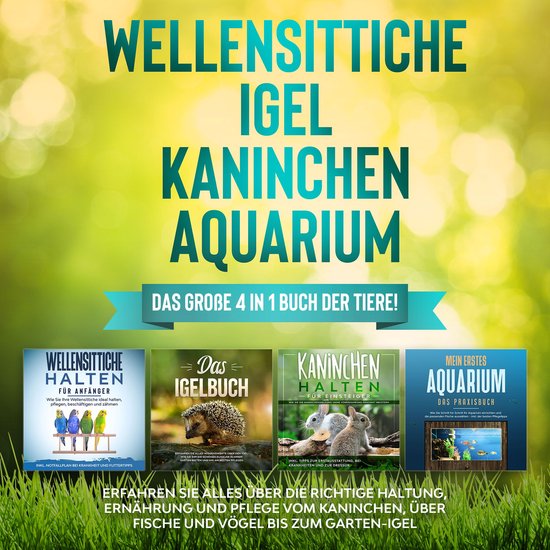 Wellensittiche | Igel | Kaninchen | Aquarium: Das große 4 i ... - cover