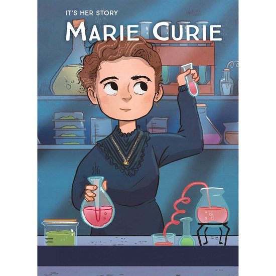 It's Her Story Marie Curie - cover