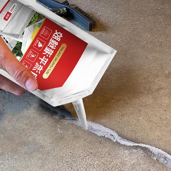 Kit Buiten - Waterdichte Afdichting - Scheuren Vullen - Zelfnivellerend Lekvrij - 500 ml van Merkloos — afbeelding 2
