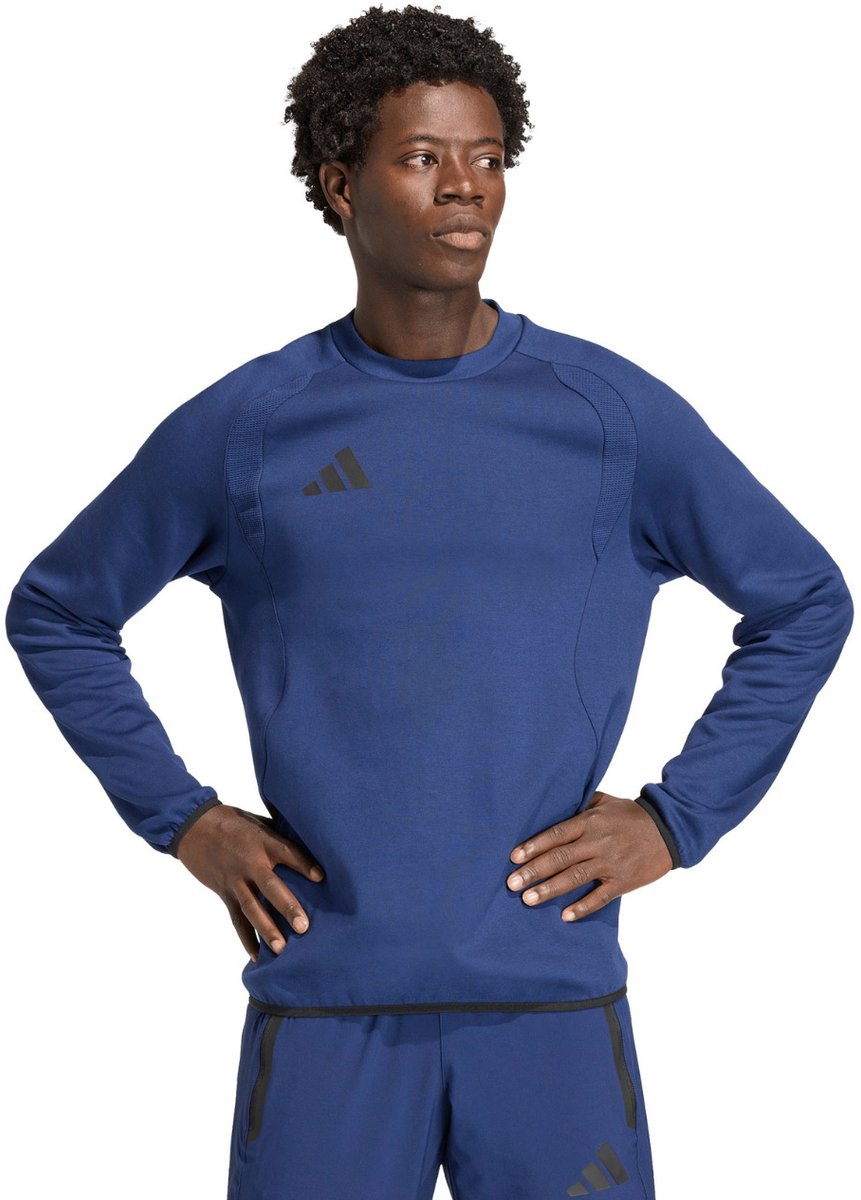 adidas Sweater Heren Tiro 26 Travel Crew Donkerblauw