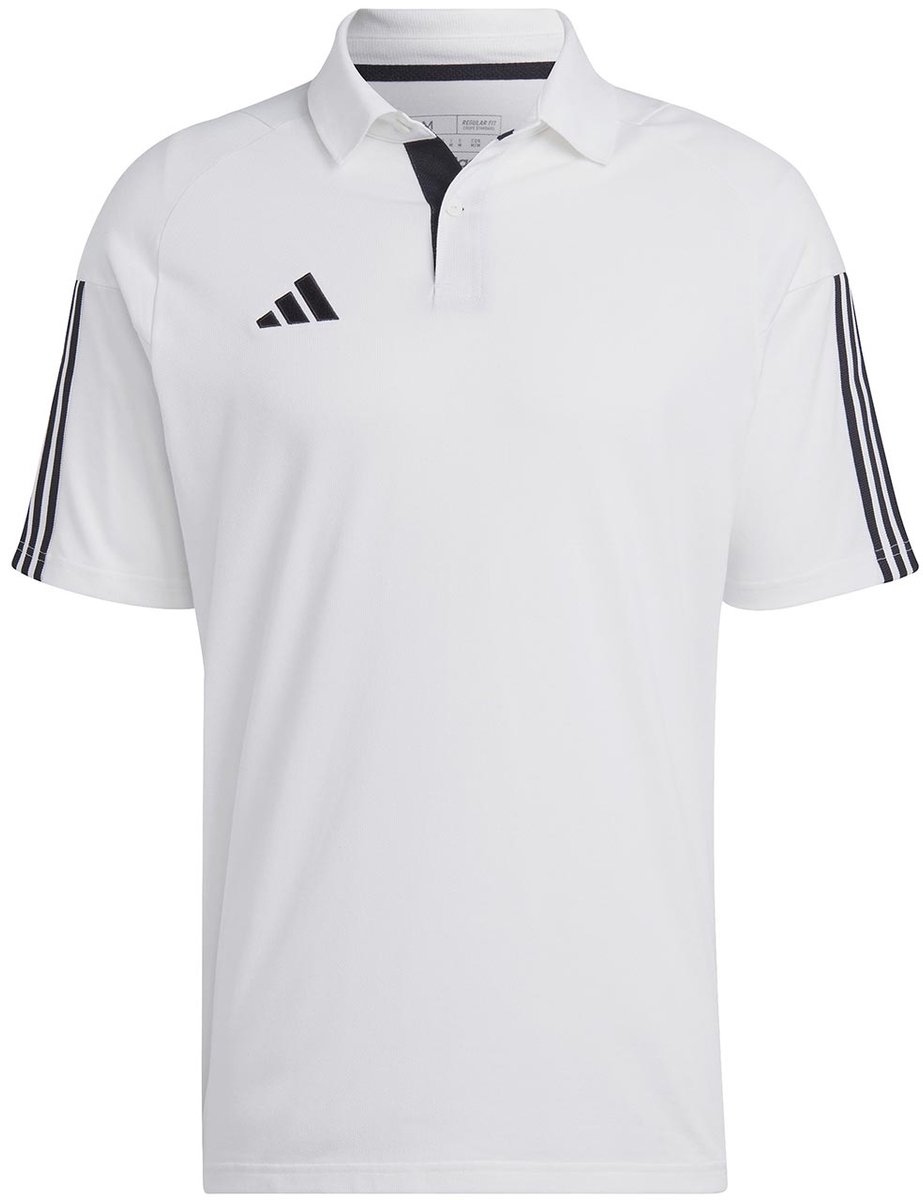 adidas T-shirt Heren Tiro 23 Competition Poloshirt Wit - Maat S