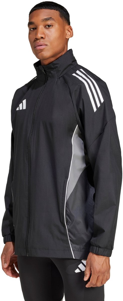 adidas Jas Heren Tiro 25 Competition All-Weather Zwart - Maat S