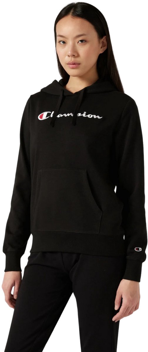 Champion Sweater Dames Hooded Sweatshirt 2XL Zwart