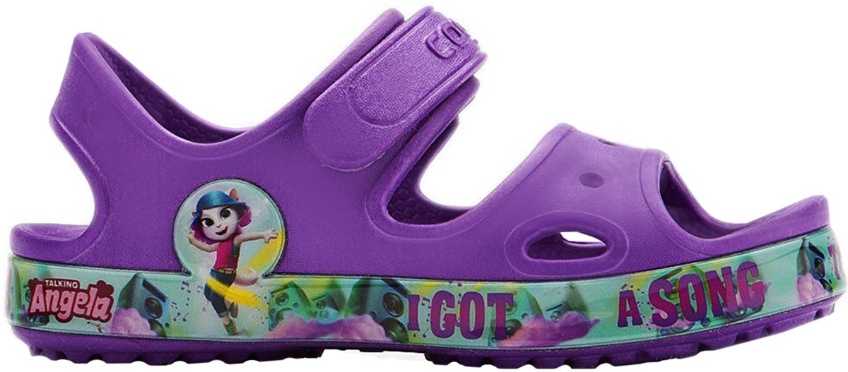 Coqui Sandalen Kinderen TT&F Yogi Paars - Maat 20-21
