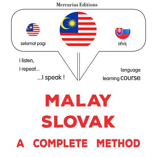 Melayu - Slovak : kaedah yang lengkap - cover