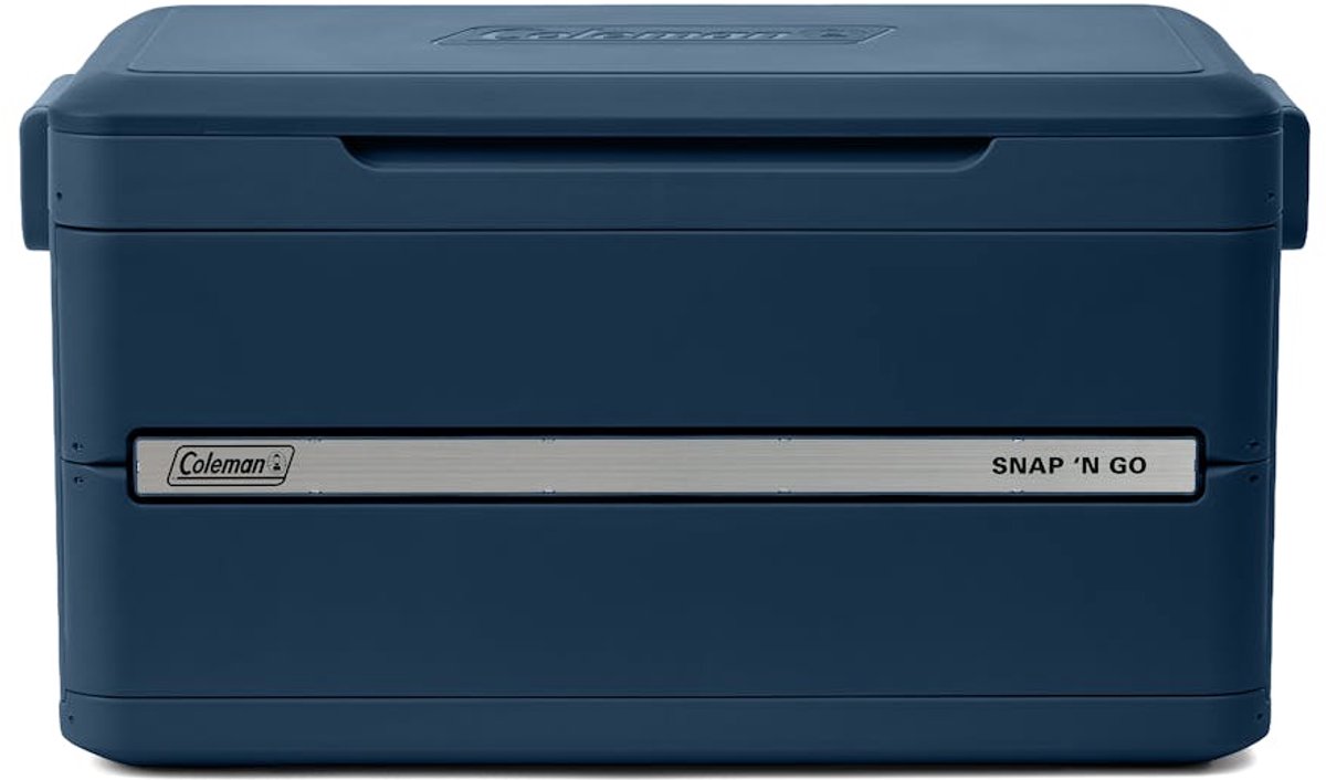 Coleman Snap ‘N Go Blue Sapphire 45QT Inklapbare Koelbox – 42 liter koelbox - Antibacterieel - blauw