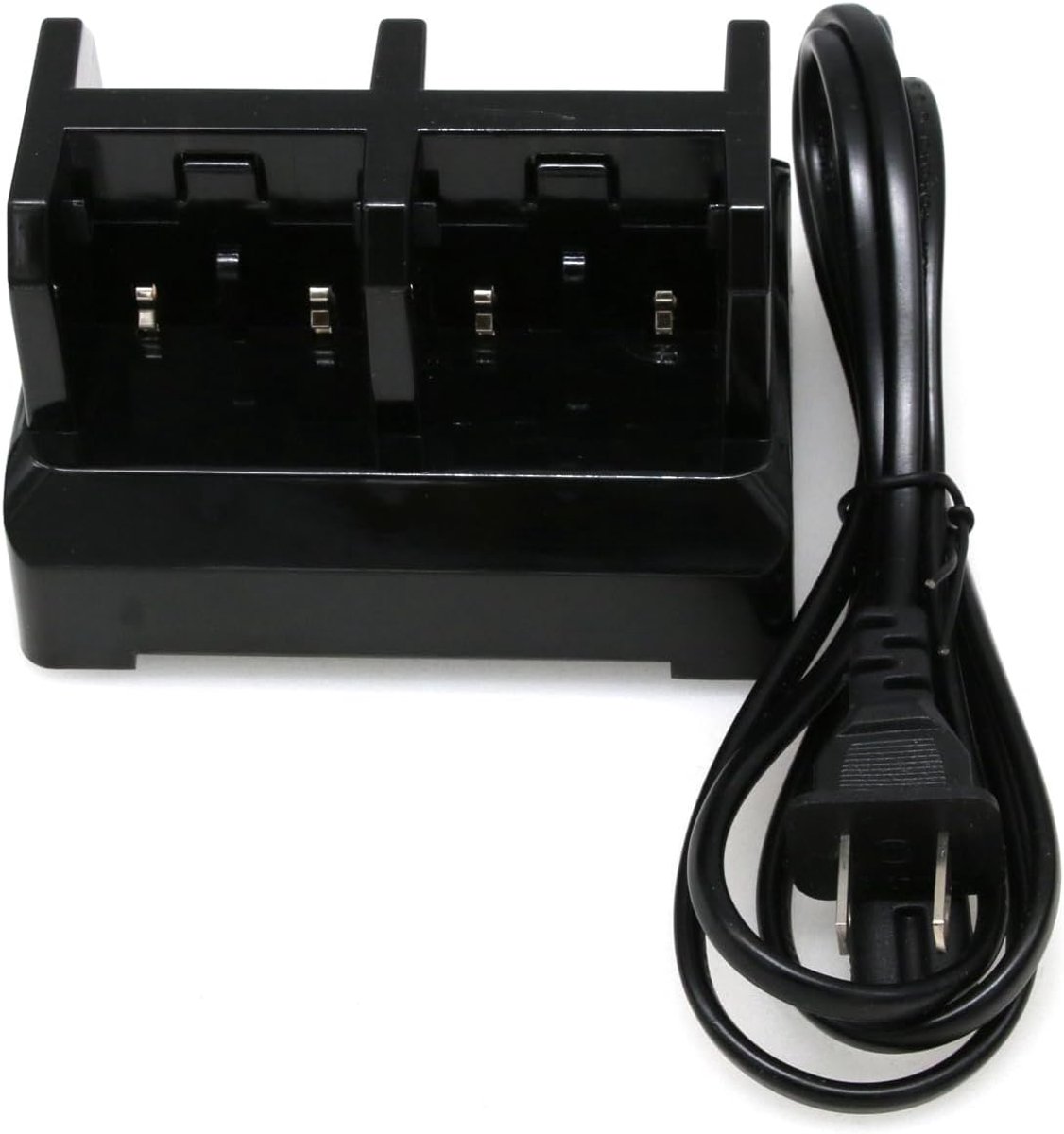 Batterij Oplader - Accu Lader - Apparatuur Opladen - Vier Poorten - 10x10x5 cm