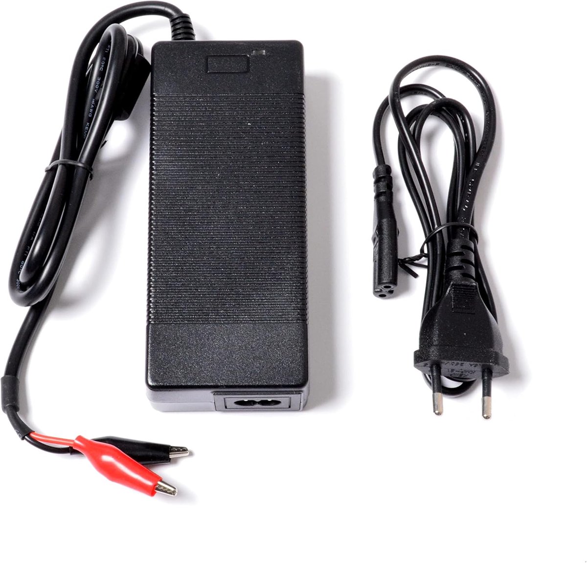Lithium Accu Lader - Batterij Oplader - Accu's Opladen - LED Status Indicator - 12 Volt 6 Ampere - Zwart