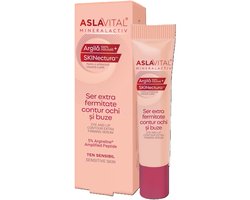 Verstevigend en firming serumAslavital Lift Instant Oog- & Lipserum – 5% Argireline™ Amplified Peptide – Intensief Anti-Rimpel Serum voor Expressielijntjes, Stevigheid & Lifting Effect – 15 ml