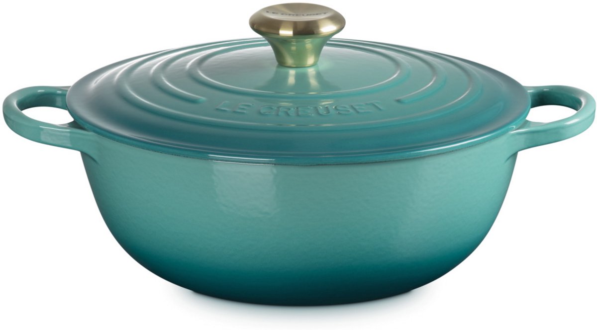 Le Creuset Marmite Braadpan 26 cm 4,1L Bleu Riviera