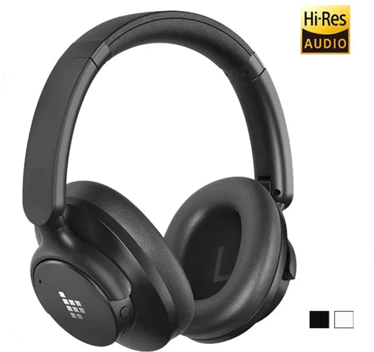 Draadloze Bluetooth Hoofdtelefoon - Gaming Headset - Draadloos - Hybride Noise Cancelling - 500mAh - 60 Uur Luisteren - Natuurlijke Pasvorm - Wit