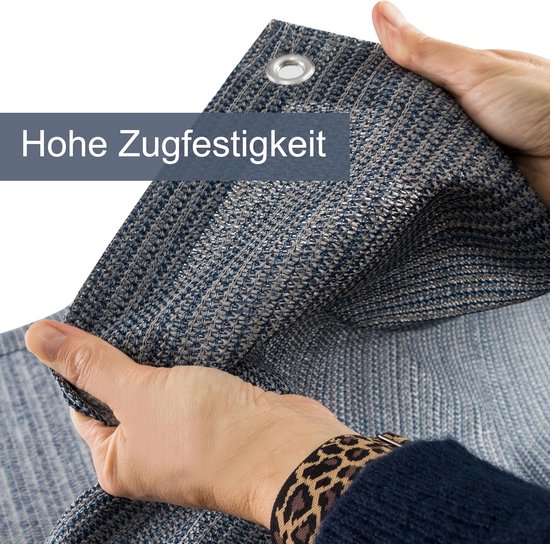 Voortent Tapijt - Luifel Kleed Onderlegger - Kamperen Terras Picknick - XL Formaat Duurzaam - 300 x 600 cm - Blauw van Merkloos — afbeelding 5
