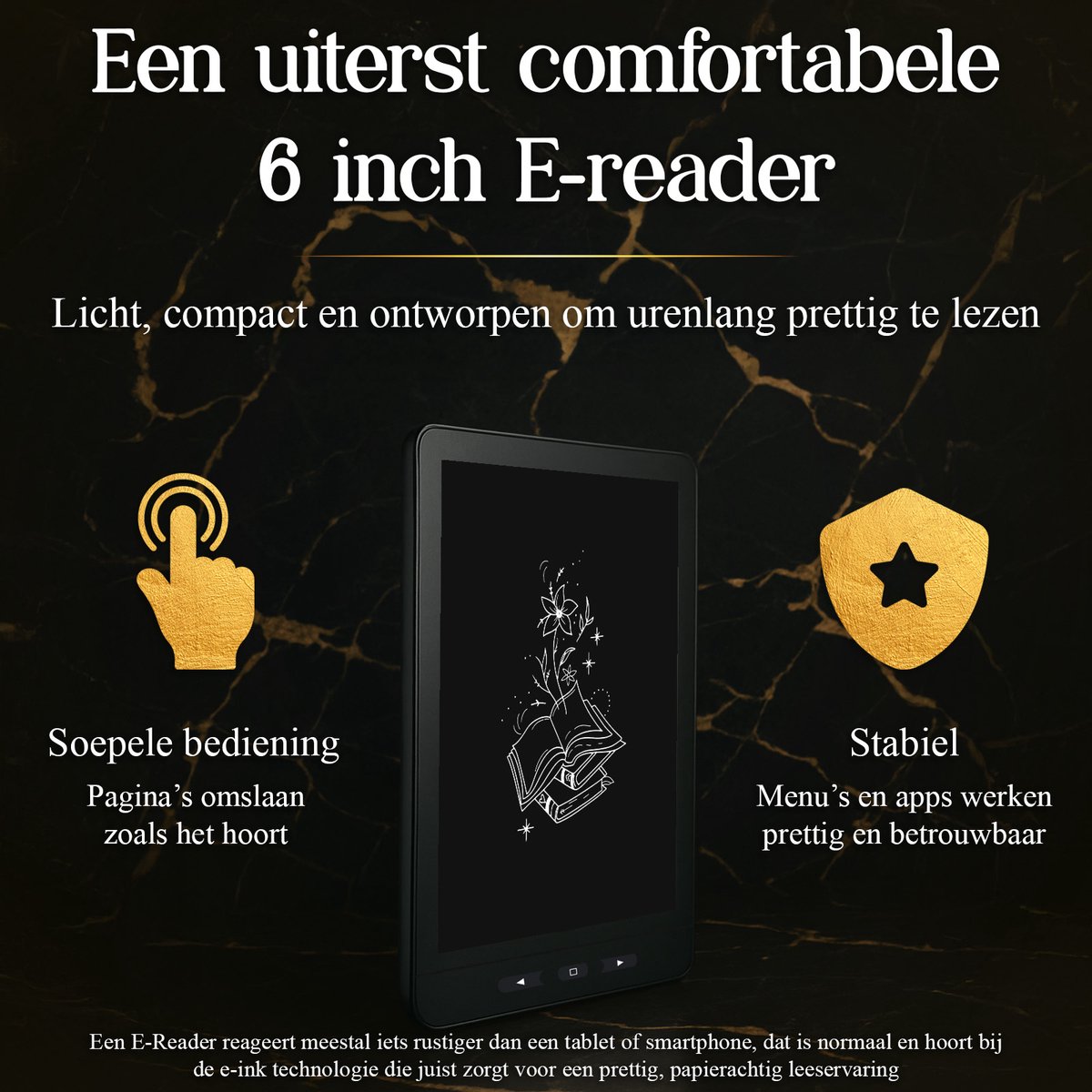 SwayTosh Nova E-Reader 6 inch met Schermverlichting - afbeelding 2