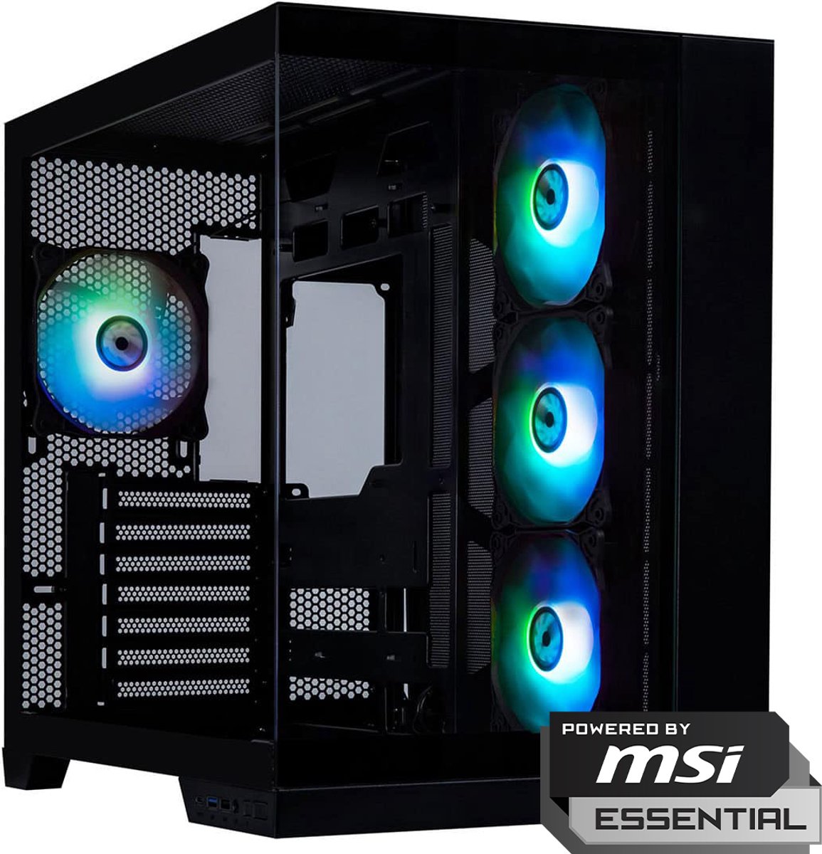 Azoth – Powered by MSI / MAXIMA-5060 / AMD Ryzen 5 7500X3D TRAY / MSI GeForce RTX 5060 8G VENTUS 2X OC 8GB / 32GB RAM / 1TB M.2 SSD Gaming PC