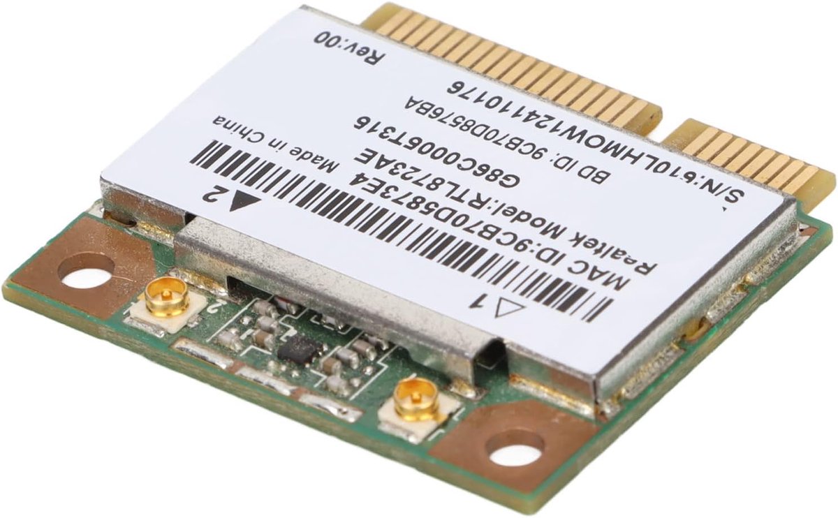Draadloze Netwerkkaart - Wifi Bluetooth Adapter - Snelle Internetverbinding - Stabiele Signaaloverdracht - PCI Express