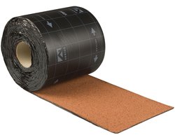 Ubbink Ubiflex loodvervanger 10cm natuurrood (per meter)