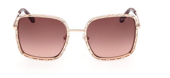 Guess GU00296 Shiny rose gold 55/21/135 WOMAN Zonnebrillen — afbeelding 2