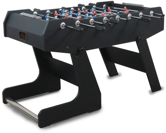 Pegasi Voetbaltafel Royal - Zwart - Kickertafel - Voetbaltafel