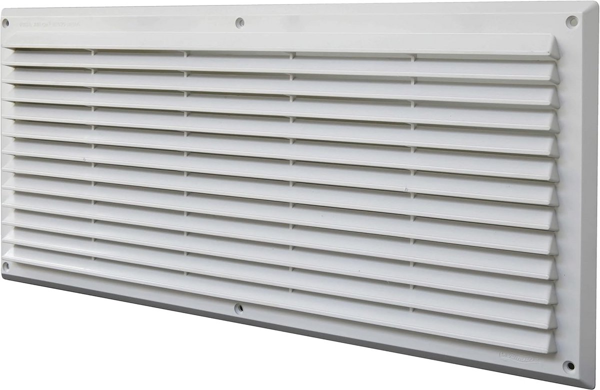Rechthoekig Ventilatierooster Kunststof - 500 x 227 mm