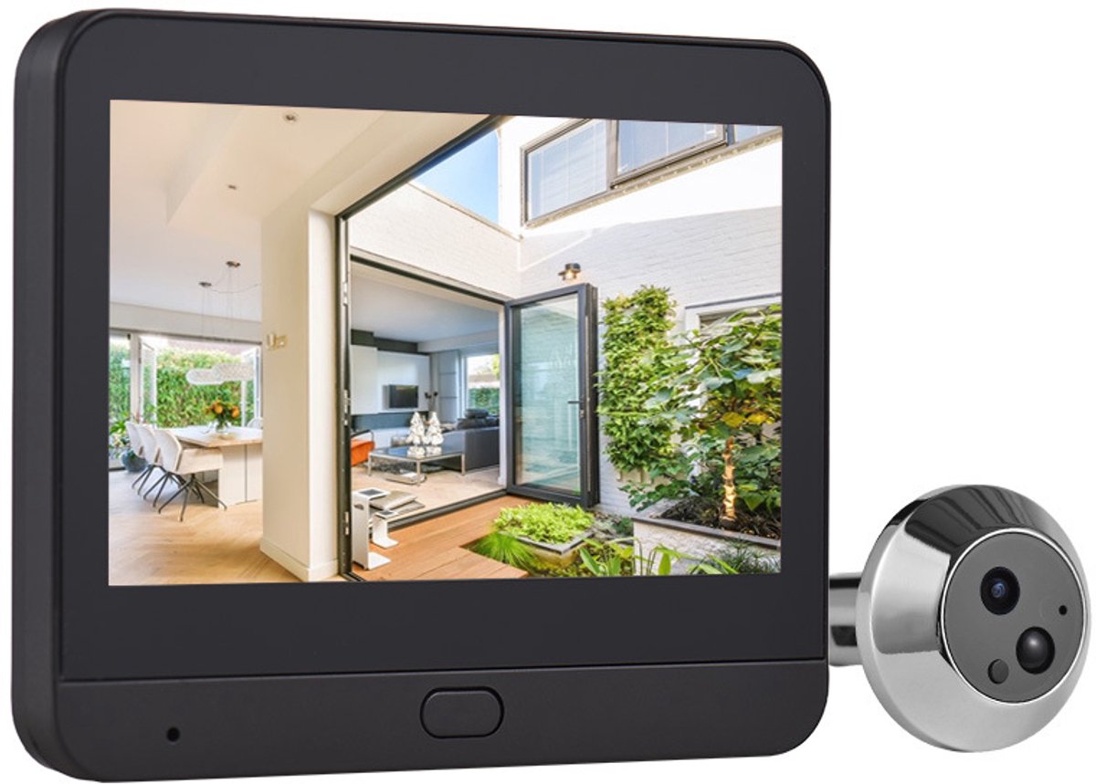 Stroom Commerce Slimme Video Deurbel 1080P Full HD met App - Stroom Commerce - €89,99