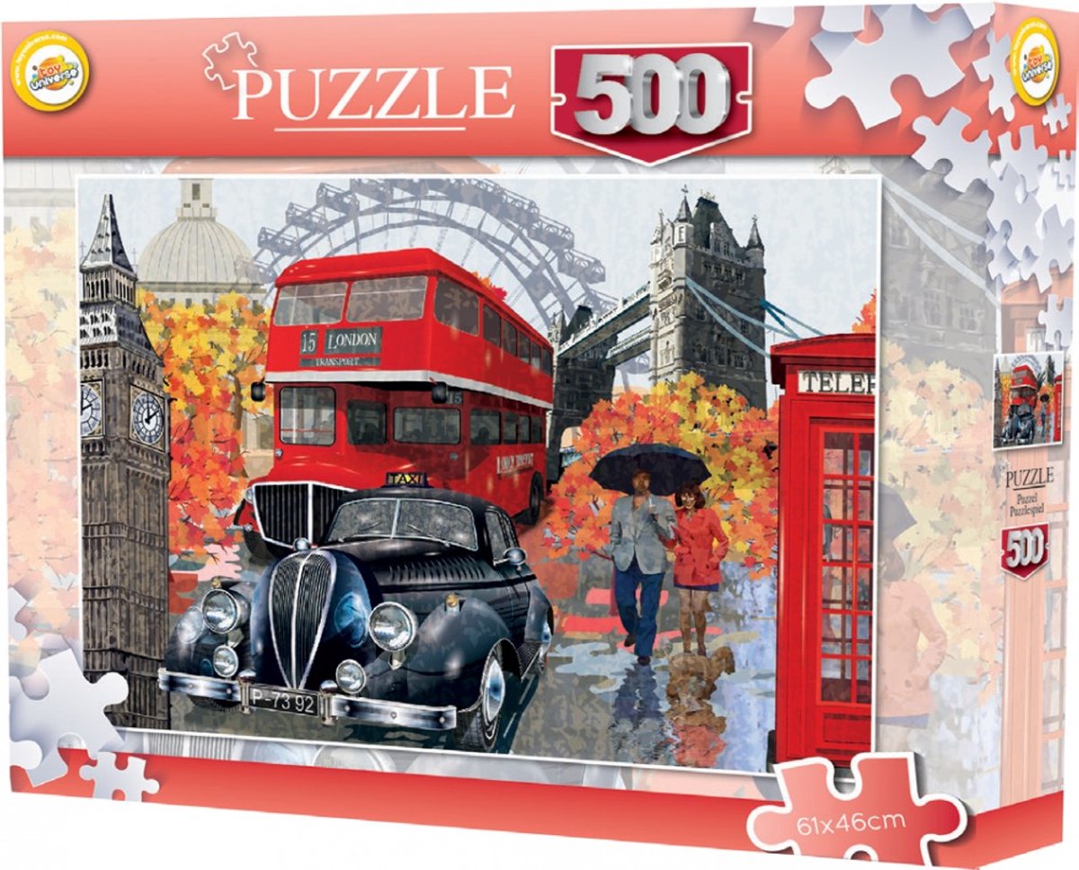 Cities (Londen) 500-stuks puzzel