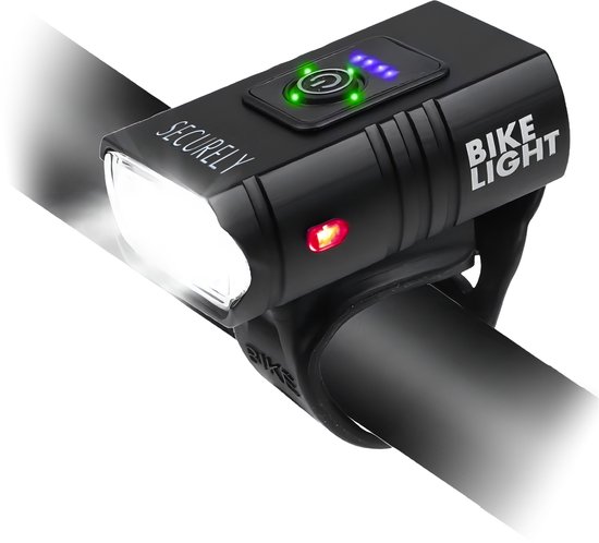 LED fietslamp 1000 lumen USB oplaadbaar waterbestendig voor fiets, e-bike, MTB, fatbike en racefiets