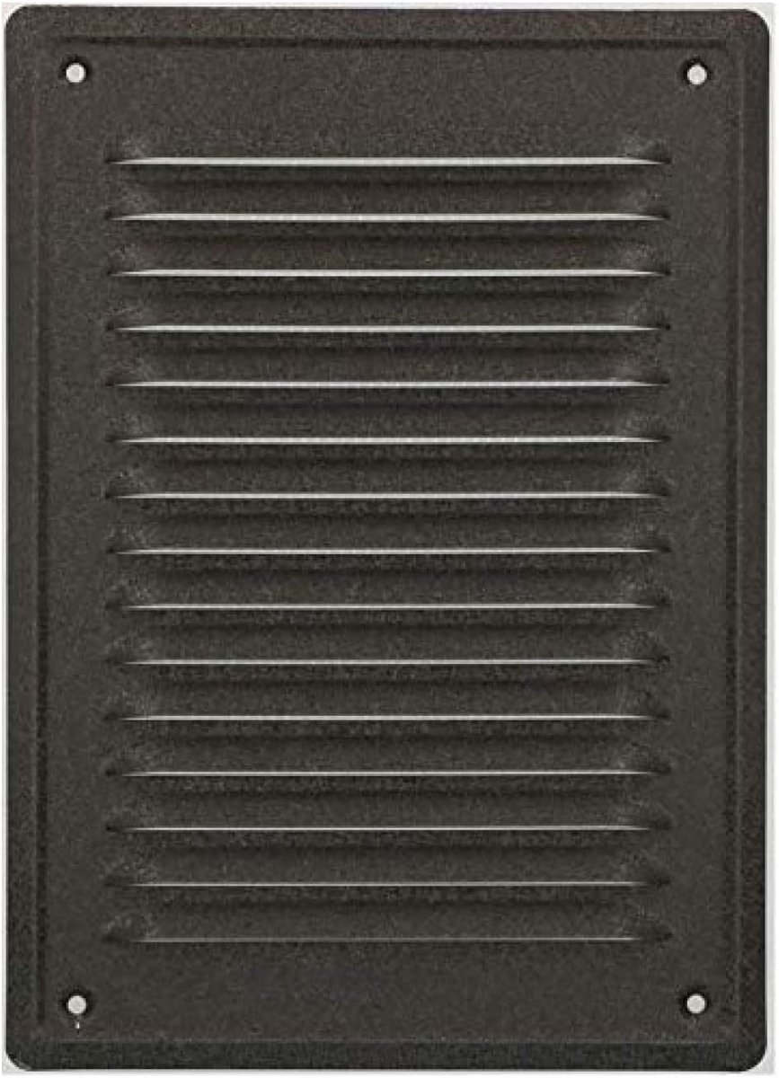 Ventilatierooster 230 x 165 mm - Open Haard, Ventilatie, Insectenwerend, Corrosiebestendig