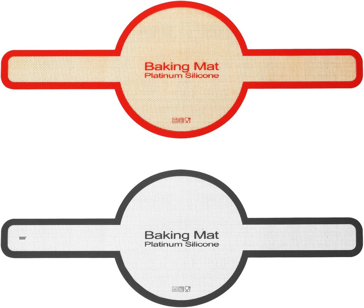 2stuks Broodmatten voor Bakken - Herbruikbare Non-stick Bakgereedschappen