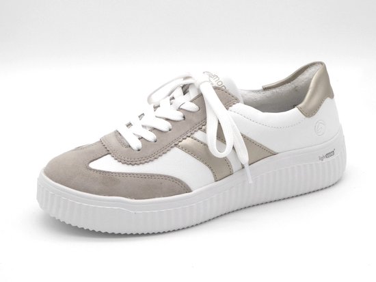 Remonte - Hoge sneakers voor vrouwen - Groen - Shoemixx.nl