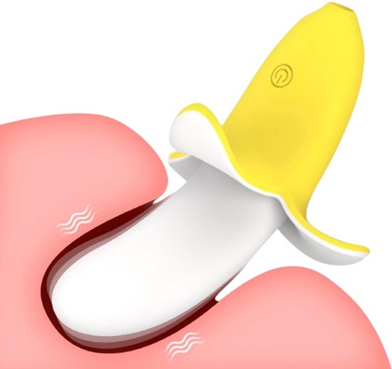 Oplaadbare banaan vibrator | Professionele vibrator | Dildo | 12 vibratiestanden | Fruit | Banaanvibrator | G-spot stimulatie | Intens orgasme