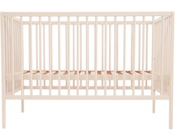 Prénatal Ledikant Elfin - Babykamer - Ronde spijl - Ecru - 60 x 120 cm