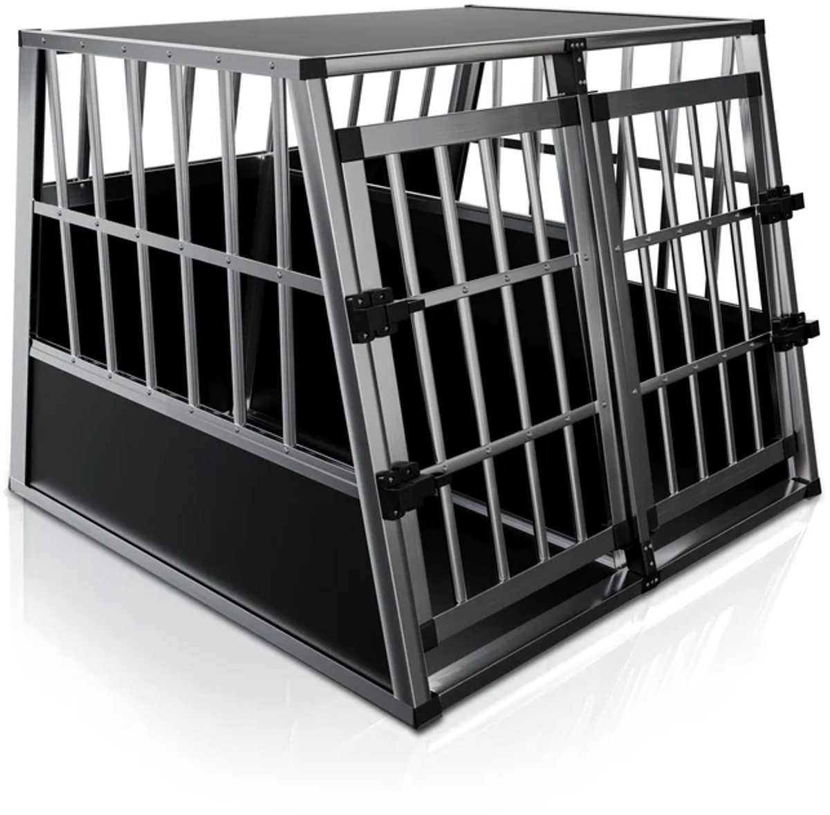 Aluminium Hondentransportbox - XL