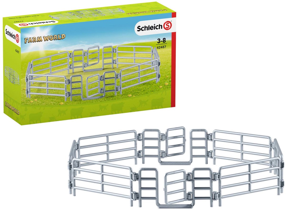 schleich FARM WORLD - Weidehek - Accessoires - Kinderspeelgoed voor Jongens en Meisjes - 3 tot 8 jaar - 42487 — afbeelding 9