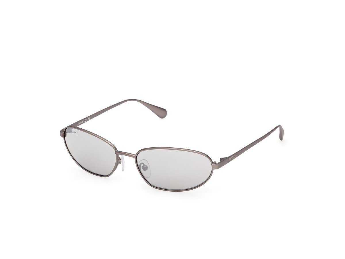 Max&co Mo0160 Dames Zonnebril Zilver Smoke Mirror/CAT2 Vrouw