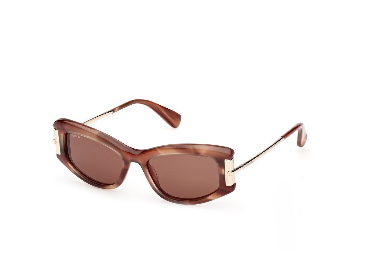 Maxmara MM0189 Red/striped 52/16/140 WOMAN Zonnebrillen