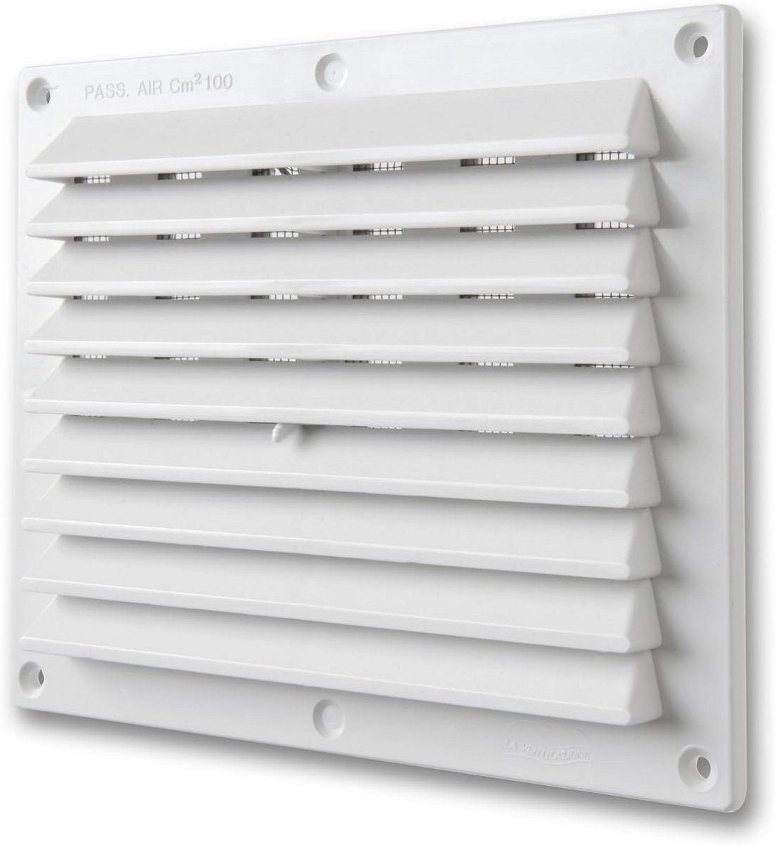 Rechthoekig Ventilatierooster Kunststof 175 x 146 mm - Duurzaam en Efficiënt