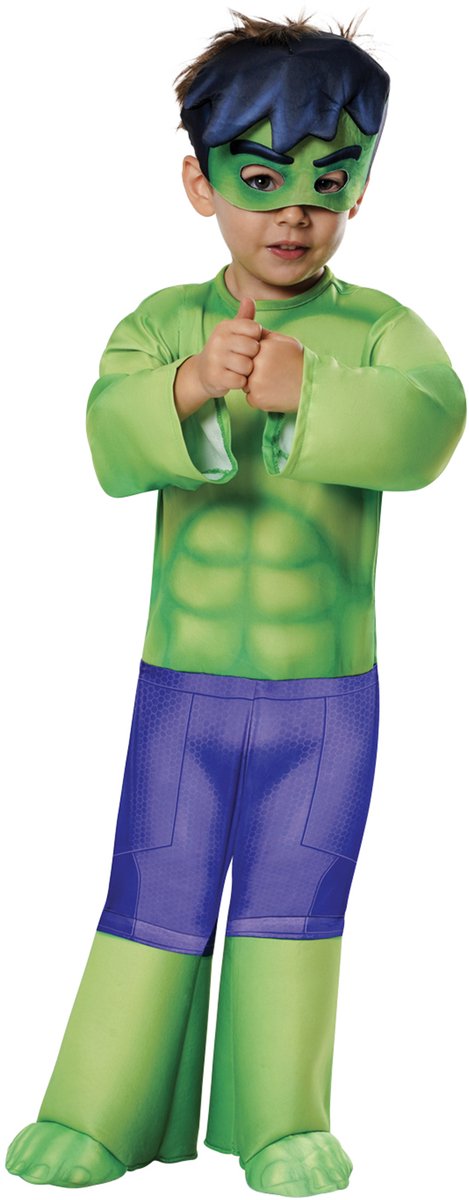 RUBIES FRANCE - Hulk-kostuum Spidey and His Amazing Friends voor kinderen - 92/104 (3-4 jaar)