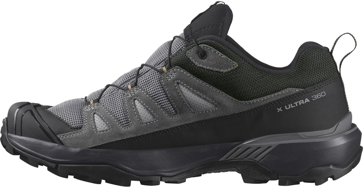 SALOMON x ultra 360 leather gore-tex Lage wandelschoenen heren Antraciet
