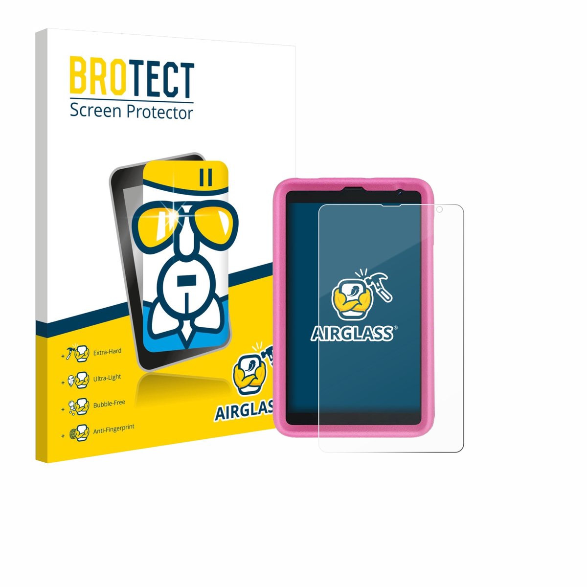 Screenprotector voor Blackview Tab 6 Kids Beschermglas transparant
