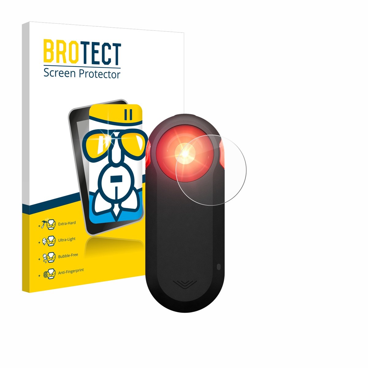 Screenprotector voor Garmin Varia RTL516 Beschermglas transparant