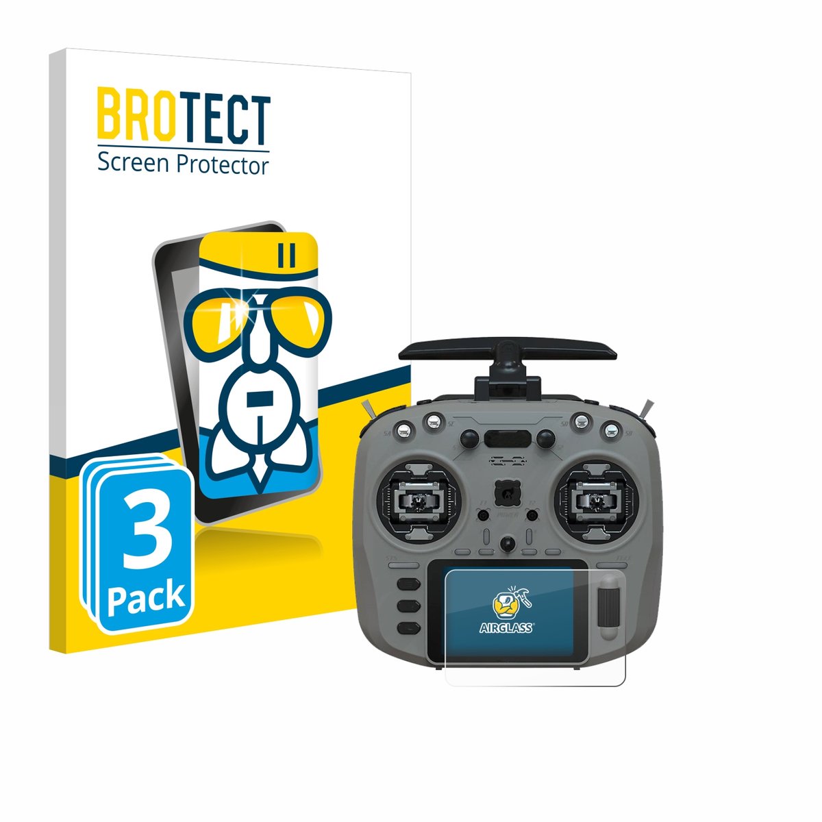 Screenprotector 3 Stuks voor Jumper T15 Beschermglas transparant
