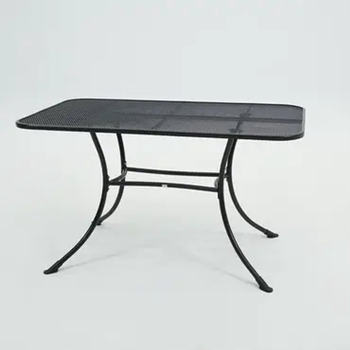 Tafel metaal 130x80cm antra